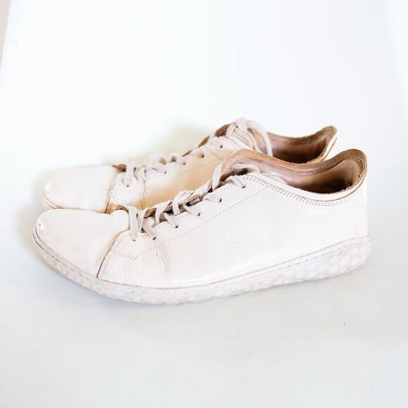 Vivobarefoot Geo Court III Barefoot Shoes Sneakers Women’s Size 10 Natural - Picture 2 of 7